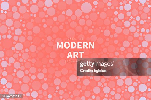 Abstract geometric background with Red gradient circles Abstract geometric background with Red gradient circles
