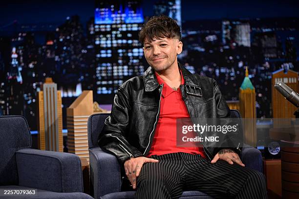 Episode 2245 -- Pictured: Singer-songwriter Louis Tomlinson during an interview on Thursday, January 22, 2026 --