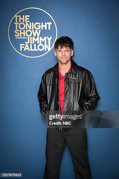 Episode 2245 -- Pictured: Singer-songwriter Louis Tomlinson poses backstage on Thursday, January 22, 2026 --