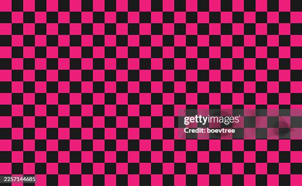 red and black chess board checked texture background - red marble background stock illustrations