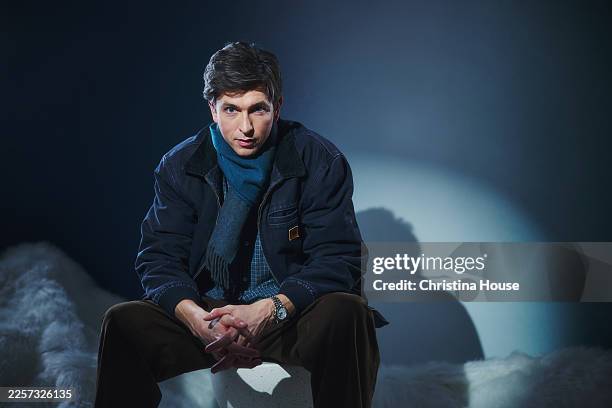 Nicholas Braun of "The Shitheads" is photographed for Los Angeles Times on January 23, 2026 in Park City, Utah. PUBLISHED IMAGE. CREDIT MUST READ:...