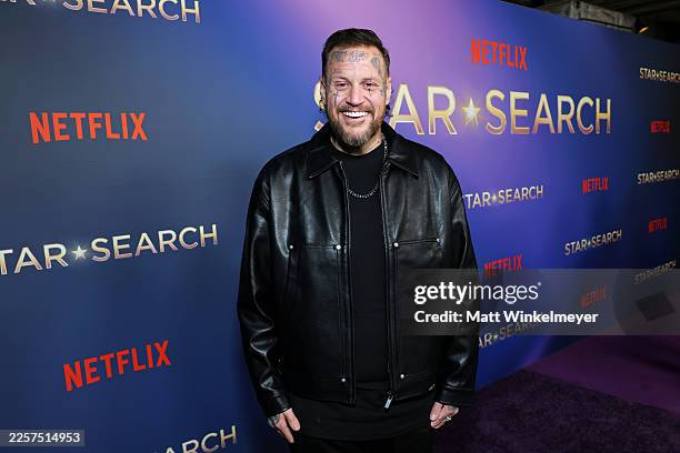 Jelly Roll attends Netflix's Star Search Live: Red Carpet at CBS Studio Center on January 21, 2026 in Studio City, California.
