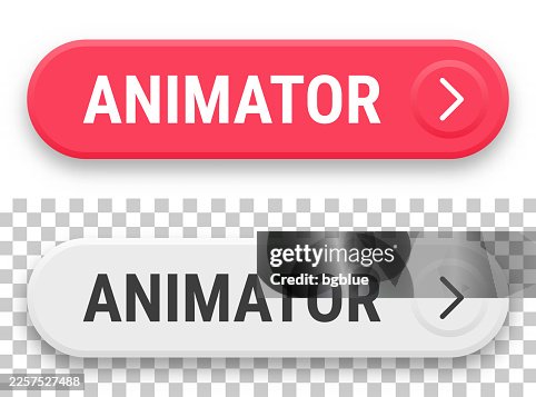 Animator - 3D click web buttons on blank background Animator - 3D click web buttons on blank background