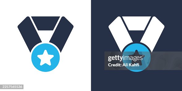 Medal glyph solid icon. Solid icon that can be applied anywhere, simple, pixel perfect and modern style. Medal glyph solid icon. Solid icon that can be applied anywhere, simple, pixel perfect and modern style.