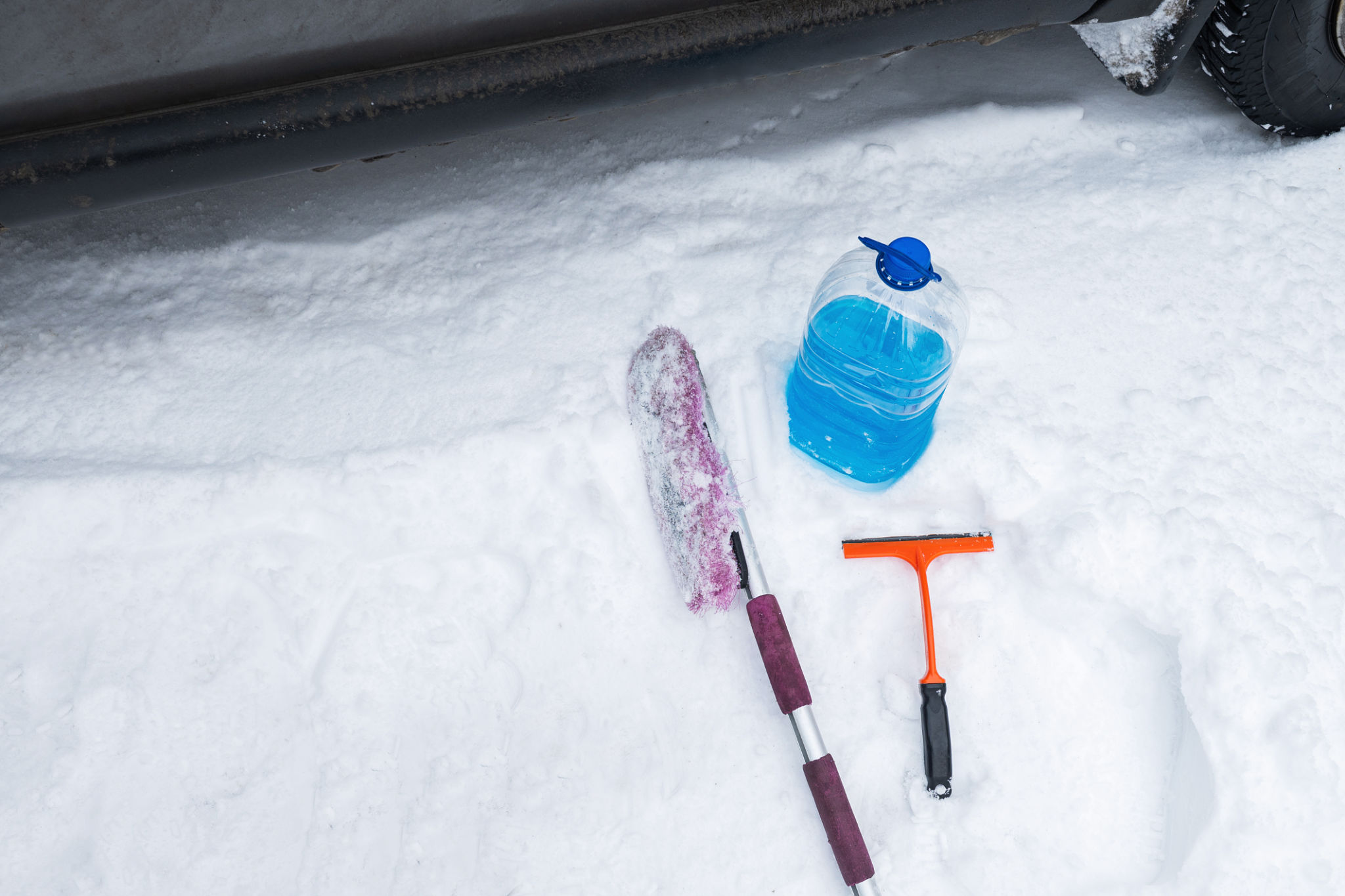 vehicle winter preparation
