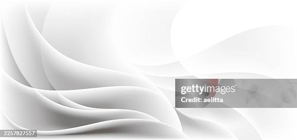 abstract white and gray wave background - silver background stock illustrations