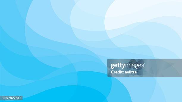 abstract wave blue background - blue silver background stock illustrations