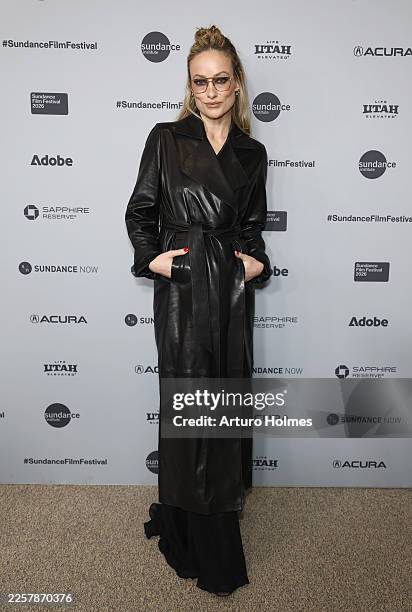 Olivia Wilde attends the "I Want Your Sex" Premiere during the 2026 Sundance Film Festival at Eccles Center Theater on January 23, 2026 in Park City,...