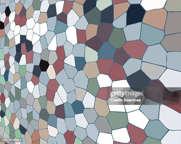 abstract colors mosaic stone texture perspective background - floor perspective stock illustrations