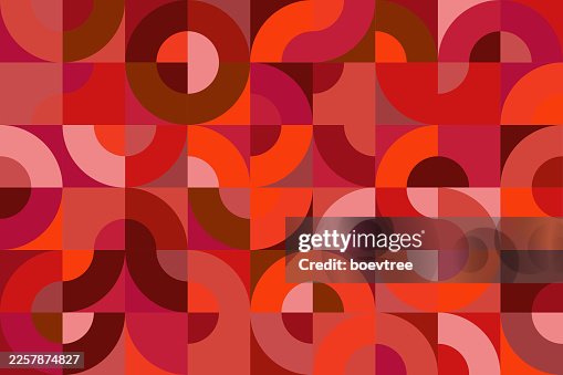 Geometric Pattern Color Block Design Element Geometric Pattern Color Block Design Element
