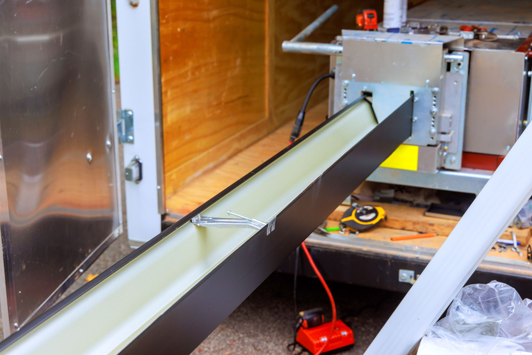 gutter installation team