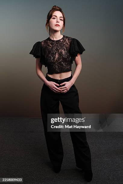 Kiernan Shipka visits the IMDb Portrait Studio at Acura House of Energy on location at Sundance 2026 on January 24, 2026 in Park City, Utah.