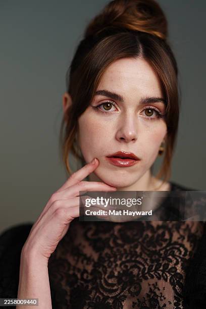 Kiernan Shipka visits the IMDb Portrait Studio at Acura House of Energy on location at Sundance 2026 on January 24, 2026 in Park City, Utah.