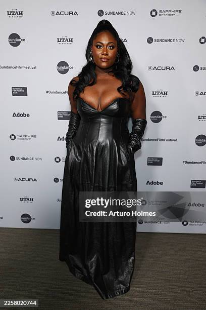 Danielle Brooks attends the "If I Go Will They Miss Me" Premiere during the 2026 Sundance Film Festival at Library Center Theatre on January 24, 2026...