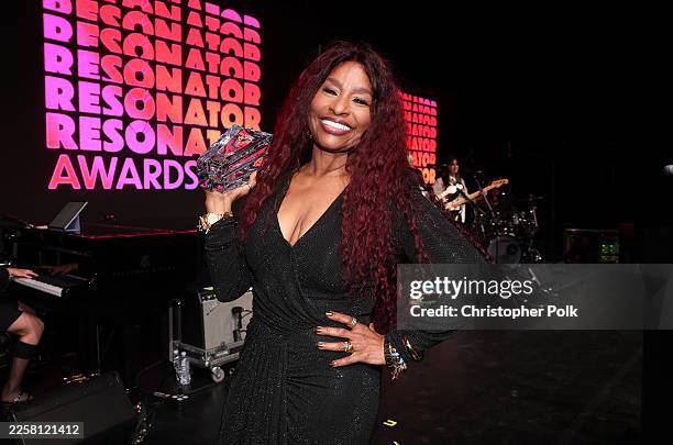 Chaka Khan at Resonator Awards presented by We Are Moving The Needle on January 27, 2026 in Los Angeles, California.