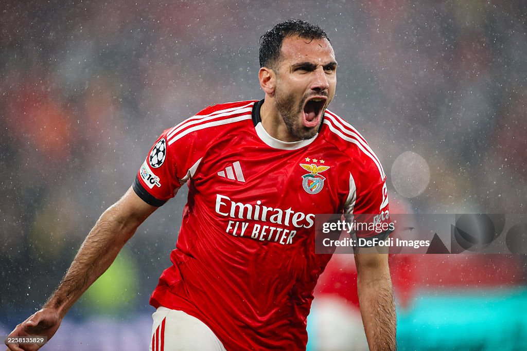 Benfica s Vangelis Pavlidis Celebrates Scoring His Sides Second Goal benfica-s-vangelis-pavlidis-celebrates-scoring-his-sides-second-goal