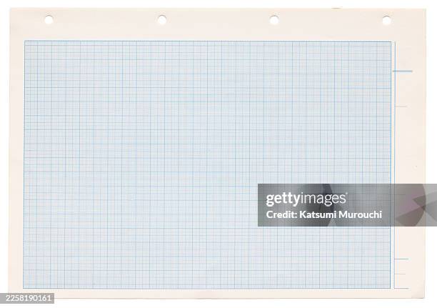 cut-out graph paper background - graph paper stock pictures, royalty-free photos & images