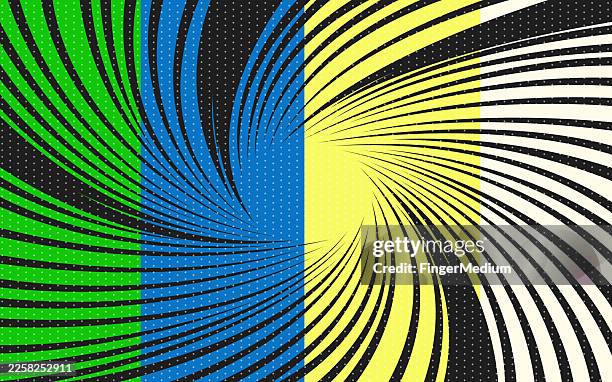 pop art style comic cartoon background - comic book page stock illustrations