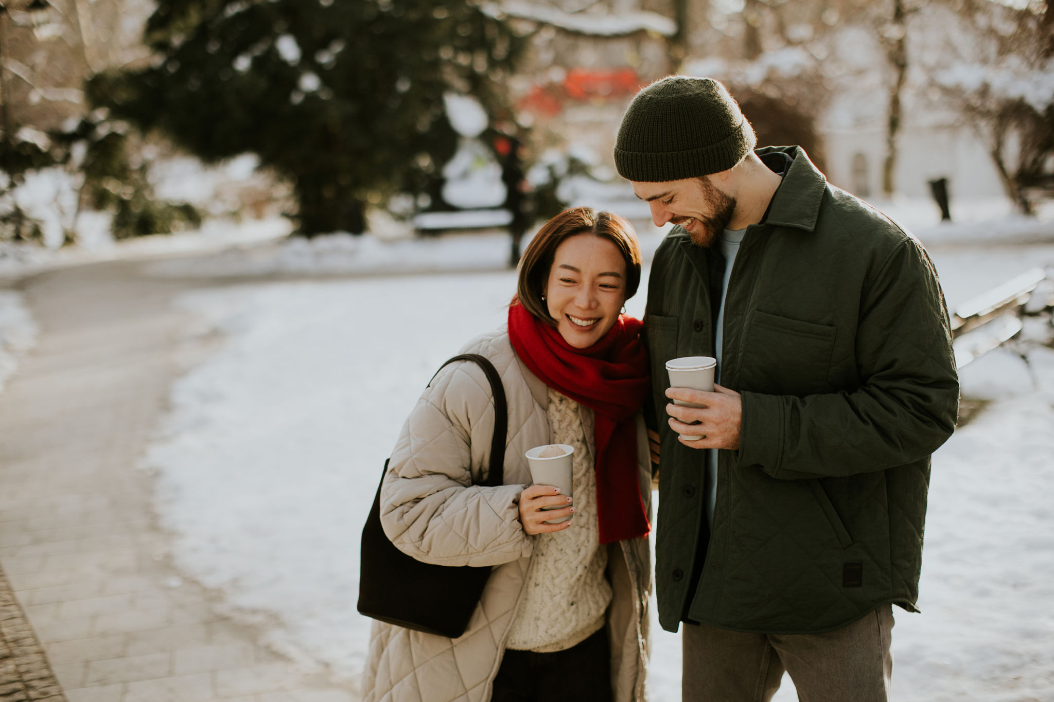 creative winter date