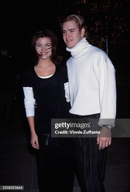 American actors Tiffani Thiessen and Mark-Paul Gosselaar attend the 10th Television Critics Association Awards at the Universal City Hilton and...