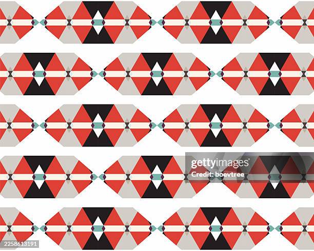 geometric seamless patternb ackgrounds - black marble pattern stock illustrations