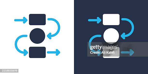workflow glyph solid icon. solid icon that can be applied anywhere, simple, pixel perfect and modern style. - exploding clock stock illustrations