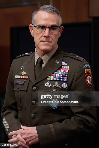 Col. Joshua Rudd U.S. Army Lt. Gen. Joshua Rudd prepares to testify before the Senate ...