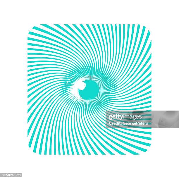 extreme close up of eye and light beams vector - hypnosis watch stock illustrations