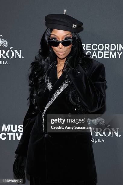 Brandy Norwood attends 2026 Recording Academy Honors Presented by The Black Music Collective at Fairmont Century Plaza on January 29, 2026 in Los...