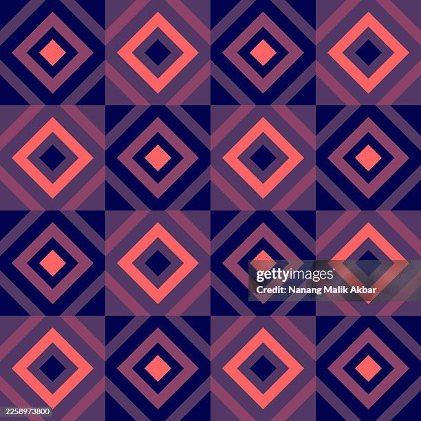 abstract geometric shape seamless pattern for background design - half full wine stock illustrations