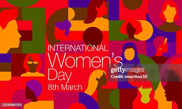 international women’s day - 8 march stock illustrations