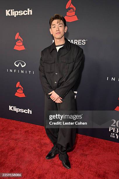 Eric Nam attends 2026 MusiCares Person of the Year Honoring Mariah Carey on January 30, 2026 in Los Angeles, California.