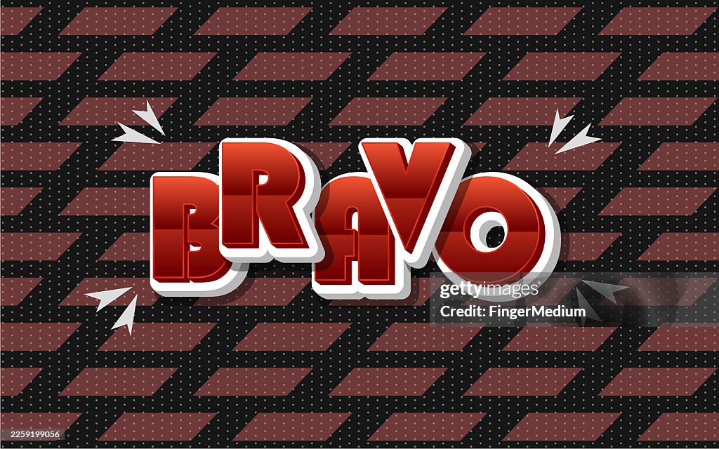 Hintergrund der Bravo-Vorlage