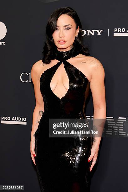 Demi Lovato attends the 68th GRAMMY Awards Pre-GRAMMY Gala & GRAMMY Salute To Industry Icons Honoring Avery Lipman And Monte Lipman at The Beverly...