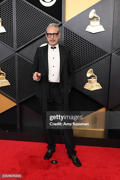 Jeff Goldblum attends the 68th GRAMMY Awards at Crypto.com Arena on February 01, 2026 in Los Angeles, California.