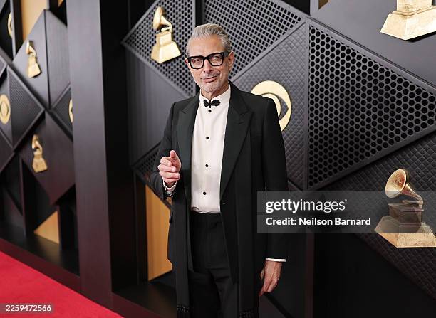 Jeff Goldblum attends the 68th GRAMMY Awards on February 01, 2026 in Los Angeles, California.