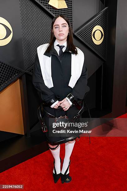 Billie Eilish attends the 68th GRAMMY Awards on February 01, 2026 in Los Angeles, California.