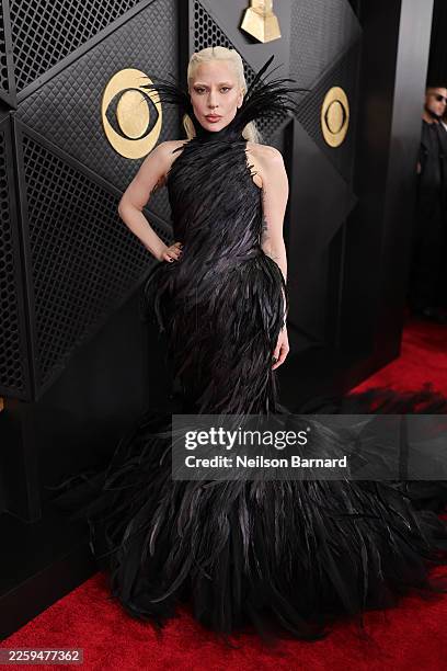 Lady Gaga attends the 68th GRAMMY Awards on February 01, 2026 in Los Angeles, California.