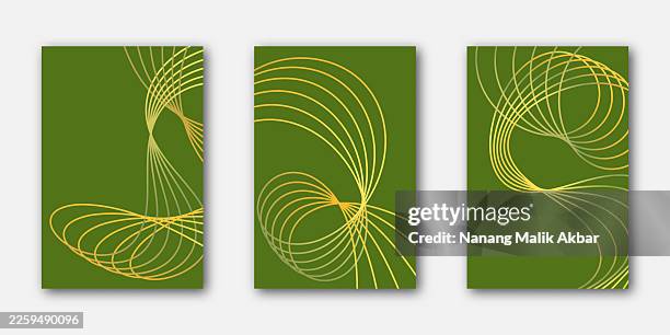 abstract background with wavy gradient lines set for background design - geometric tortoise stock illustrations