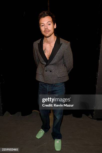 Harry Styles attends the 68th GRAMMY Awards at Crypto.com Arena on February 01, 2026 in Los Angeles, California.