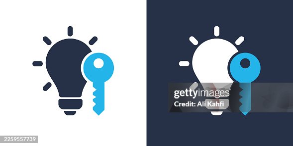 Key Idea glyph solid icon. Solid icon that can be applied anywhere, simple, pixel perfect and modern style. Key Idea glyph solid icon. Solid icon that can be applied anywhere, simple, pixel perfect and modern style.