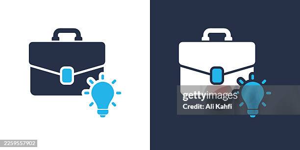 business idea glyph solid icon. solid icon that can be applied anywhere, simple, pixel perfect and modern style. - creative director stock illustrations