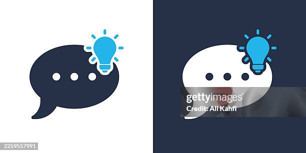 suggestion glyph solid icon. solid icon that can be applied anywhere, simple, pixel perfect and modern style. - creative director stock illustrations