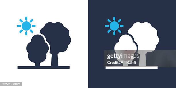 nature glyph solid icon. solid icon that can be applied anywhere, simple, pixel perfect and modern style. - renewable natural gas stock illustrations