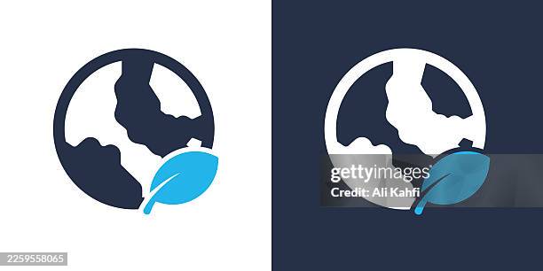 green earth glyph solid icon. solid icon that can be applied anywhere, simple, pixel perfect and modern style. - renewable natural gas stock illustrations