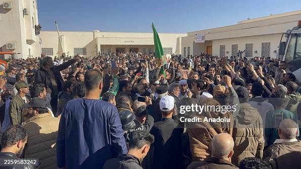 Muammar Gaddafi's son Seif al-Islam Gaddafi supporters protest in Bani Walid Muammar Gaddafi's son Seif al-Islam Gaddafi supporters protest in Bani Walid