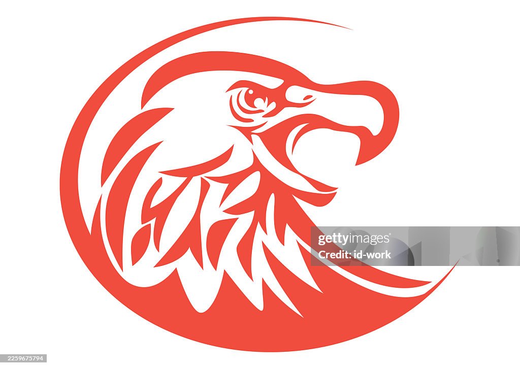 Eagle calling symbol