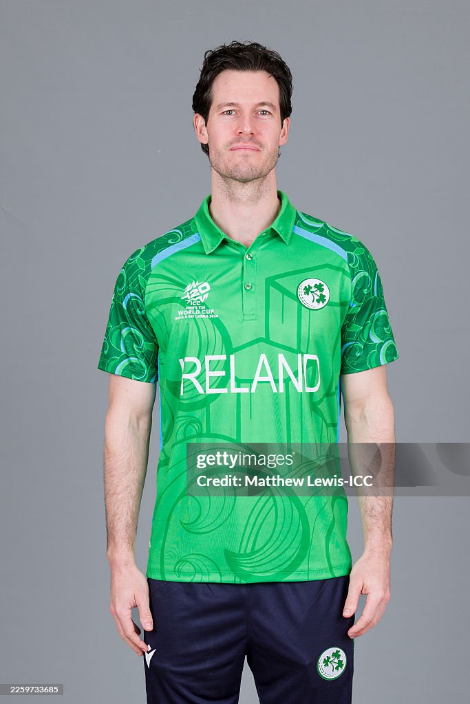 Dockrell George Dockrell of Ireland poses for a portrait prior to the ICC ...