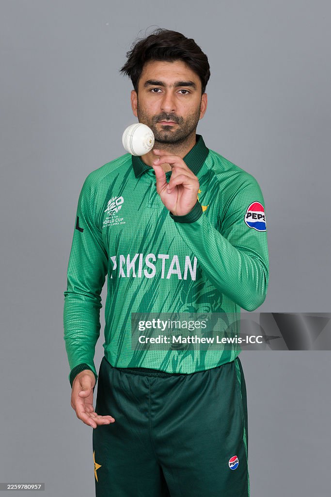 Pakistan Rimza Mohammed Salman Mirza of Pakistan poses for a portrait prior to the ...