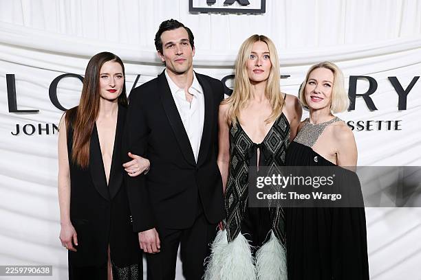 Grace Gummer, Paul Anthony Kelly, Sarah Pidgeon and Naomi Watts attend the premiere of FX's "Love Story" at Carnegie Hall on February 03, 2026 in New...